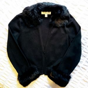 ❗Sale - WHBM Cropped Silk Cardigan